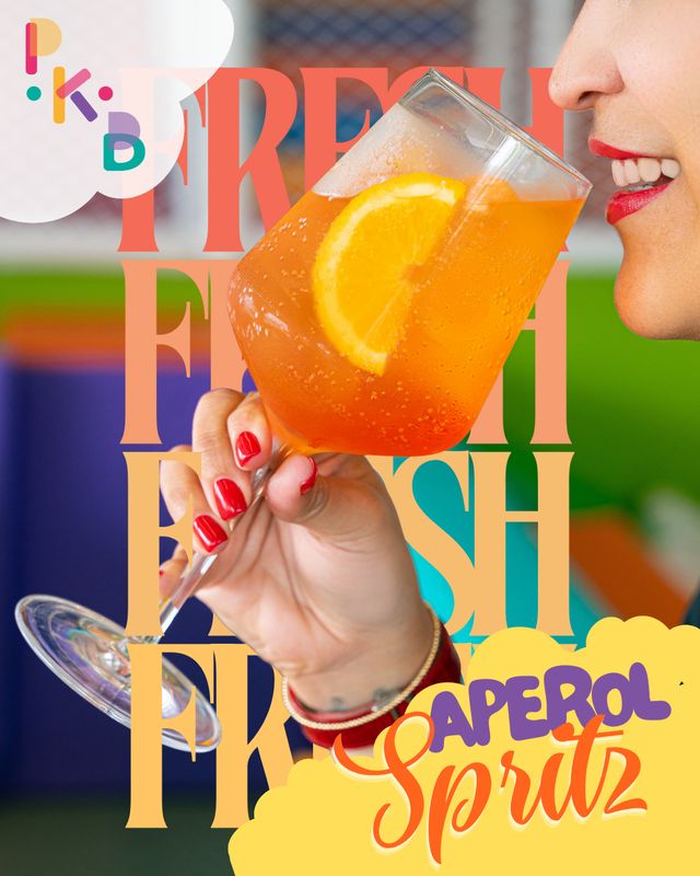 Un Aperol Spritz en el bistro